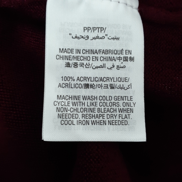 Karen Scott Sweater PP Mock Neck 107 - Picture 5 of 5